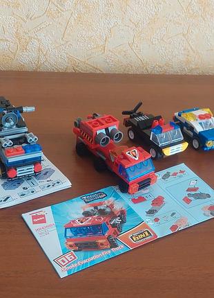 Конструктор пожарные машины комплектом