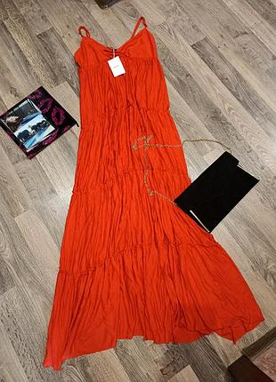 Довга нова сукня платье длинное