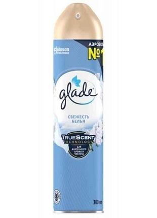 Освiжувач повiтря спрей 300мл свіжість білизни тм glade
