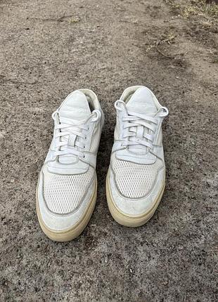 Кросівки ручної роботи з натуральної шкіри filling pieces low top perforated