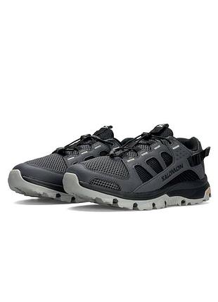 Чоловічі кросівки salomon tech amphib 5 dark grey