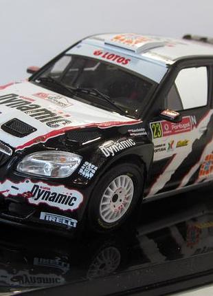 Skoda fabia s2000 #23 2010, ixo models. 1:43 коробка и бокс. Прости фабия 2010 года.