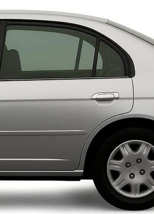 Накладки на ручки (8 шт, пласт) для honda civic sedan vii 2001-2006 рр
