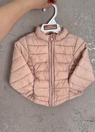 Демісезонна курточка для дівчинки primark 9-12 місяців