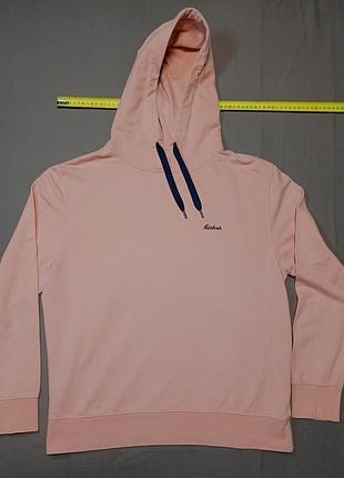 Плечі 50 см  barbour size  m блідорожева  толстовка з капюшоном  lnw0009p/19
100% cotton