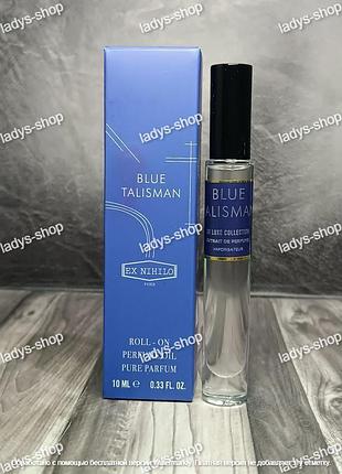 Олійний парфум унісекс ex nihilo blue talisman (екс ніхіло блу талісман) 10 мл.