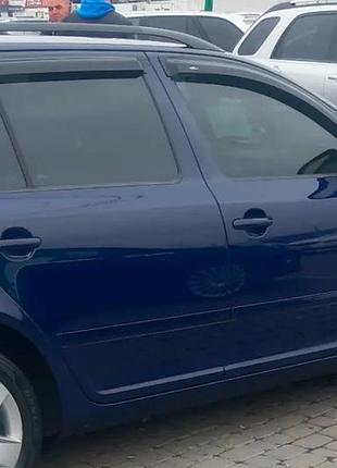 Ветровики sw (4 шт, hic) для skoda octavia ii a5 2010-2013 гг
