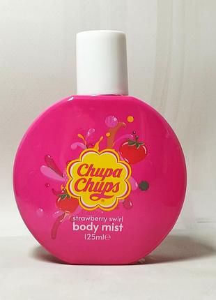 Детский спрей для тела с ароматом клубники chupa chups 125 мл.