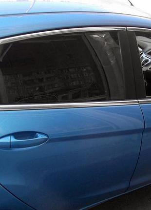 Верхние молдинги окон нержавеющая сталь (8 шт) для ford fiesta 2008-2017 гг