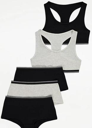 Набір білизни 10 11 років набір топів набір трусів джордж