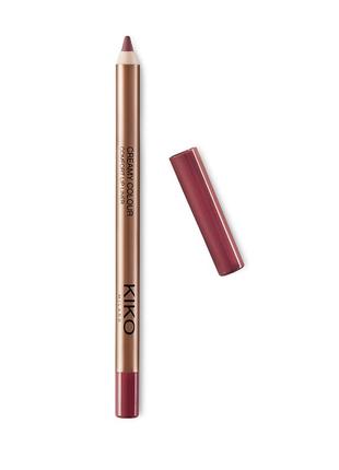 Стійкий олівець для губ creamy colour comfort lip liner kiko milano 316