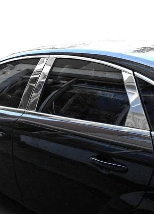 Накладки на дверные стойки из нержавеющей стали для ford fusion 2012-2020 гг