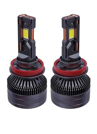 Комплект світлодіодних ламп sanvi v3 pro h11 canbus 6000k 35000lm 100w 12v