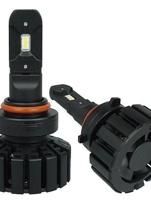 Штатные led лампы hb4 (9006) светодиодные ams original-f hb3/hb4 +175% 5500k 12-24v белый свет