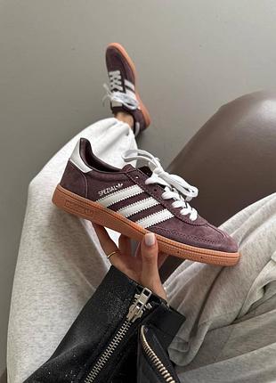 Adidas spezial brown white