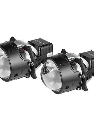Комплект світлодіодних лінз kamiso (aozoom) aapd10-02 bi-led laser 5500k gen4 51/69w