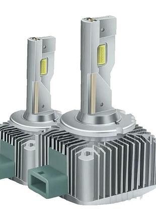 Led лампи led d-series plug&play canbus обманка цоколь d1s 12v 70w 6000k 30000lm (замість штатного ксенону)