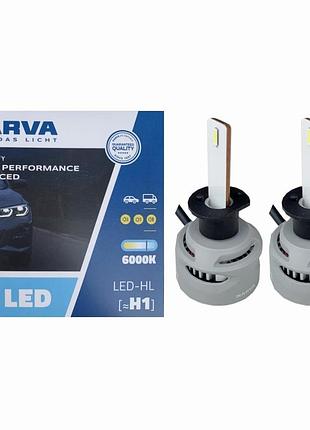 Комплект світлодіодних ламп narva h1 range power advanced +100% 6000k 12/24v (181818100)