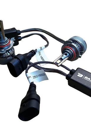 Комплект світлодіодних ламп baxster pl power light hb4 9006 (p22d) canbus 6000k 12v