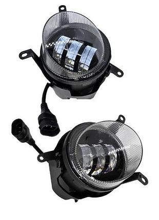 Комплект протитуманних led фар starlight mitsubishi lancer x 2007-2011 (cy- cx) біле світло