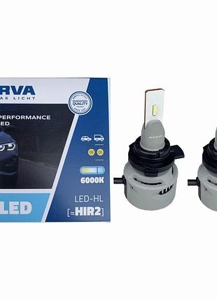 Комплект світлодіодних ламп narva hir2 range power advanced +100% 6000k 12/24v (181868100)
