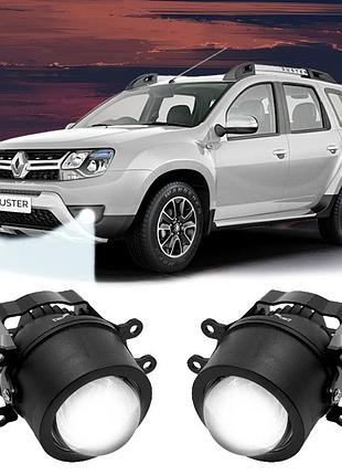 Led фары противотуманные ea 6000к 100w лазерные четкая граница рено дача логан dacia renault logan 3,5 дюйма 90мм