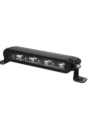 Світлодіодна балка (люстра) starlight sl-2006w-9 дальнє світло white + drl 30w 2200lm 12/24v (23см)