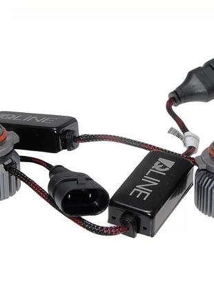 Комплект світлодіодних ламп qline ultra +200% hb4 (9006) 55w 6000k 12v (2 шт)