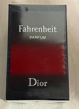 Туалетна вода dior fahrenheit parfume 100ml
