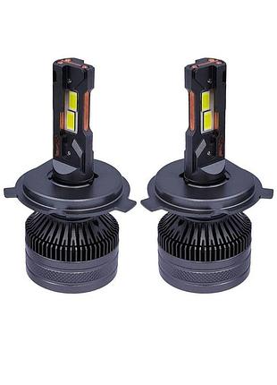 Комплект світлодіодних ламп sanvi v3 pro h4 canbus 6000k 35000lm 100w 12v