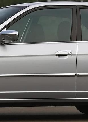 Накладки на ручки хром (8 шт, нержавейка) для honda civic sedan vii 2001-2006 гг