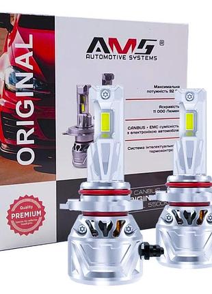 Штатные led лампы hb4 светодиодные ams original-f hb4 +250% до яркости света 92w 5500k белое 12v canbus