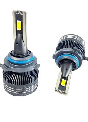 Штатные led лампы hb4 светодиодные sanvi hb4 9006 (p22d) яркости света 65w 5500k 16000lm 12v canbus обманка