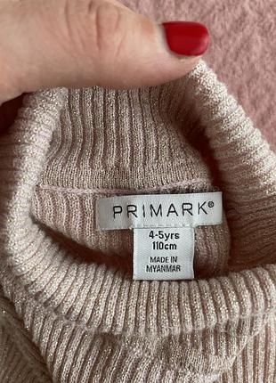 Ольф/ кофтинка на дівчинку primark 110см 5