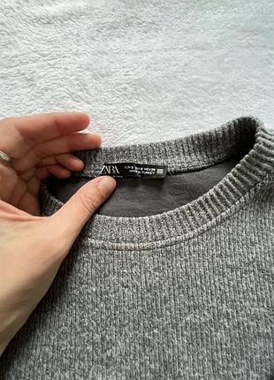 Тепла кофта zara 2