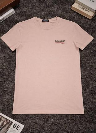 Cтильная, женская футболка. balenciaga. р. хл, на 48.