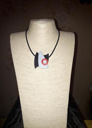 Zoclayart авторське стильне кольє чокер біжутерія