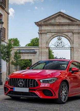 Передняя решетка panamericana gt (для cla45s) для mercedes cla c118 2019- гг