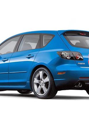 Кромка багажника hb (нерж.) для mazda 3 2003-2009 рр