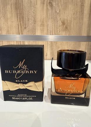 Burberry my burberry black парфумована вода 50 мл, оригінал