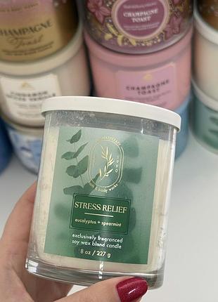 Ароматизована свічка bath & body works, 227g😍  stress relief stress relief
