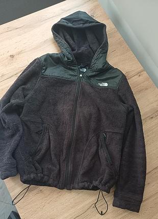 Плюшевое худи the north face