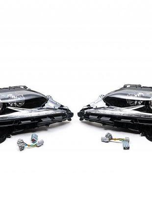 Передние фары oem v1 (2015-2018, 2 шт) для lexus es