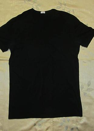 Чорна футболка zimmerli