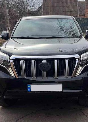 Решетка радиатора 2013-2017 (стандарт) для toyota land cruiser prado 150