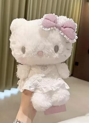 Іграшка біла hello kitty 20 см 5
