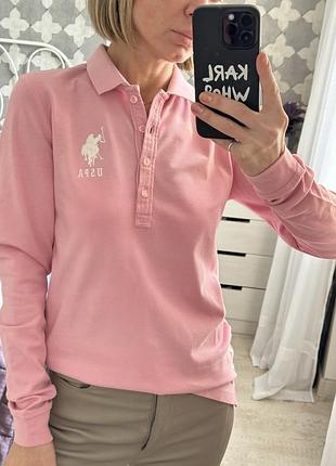 Лонгслів поло u.s. polo assn.