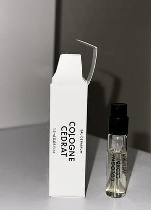 ❤️matiere premiere cologne cédrat, пробник, оригинал