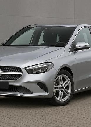 Передняя решетка diamond silver (для base) для mercedes b-class w247 2019- гг
