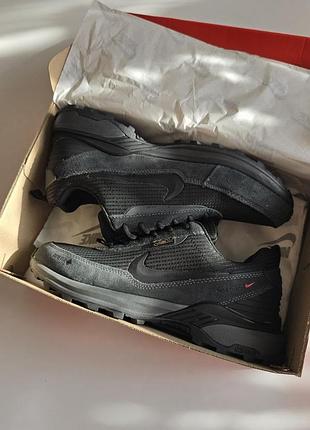 Кроссовки nike rivah gore-tex fur grey 2